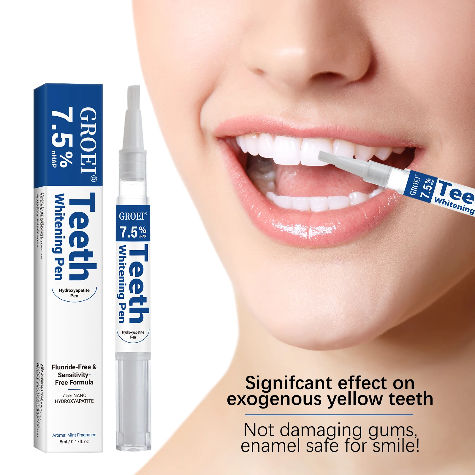 Teeth Whitening Pens - هيدروكسياباتيت تبييض الأسنان القلم المبهر الأبيض