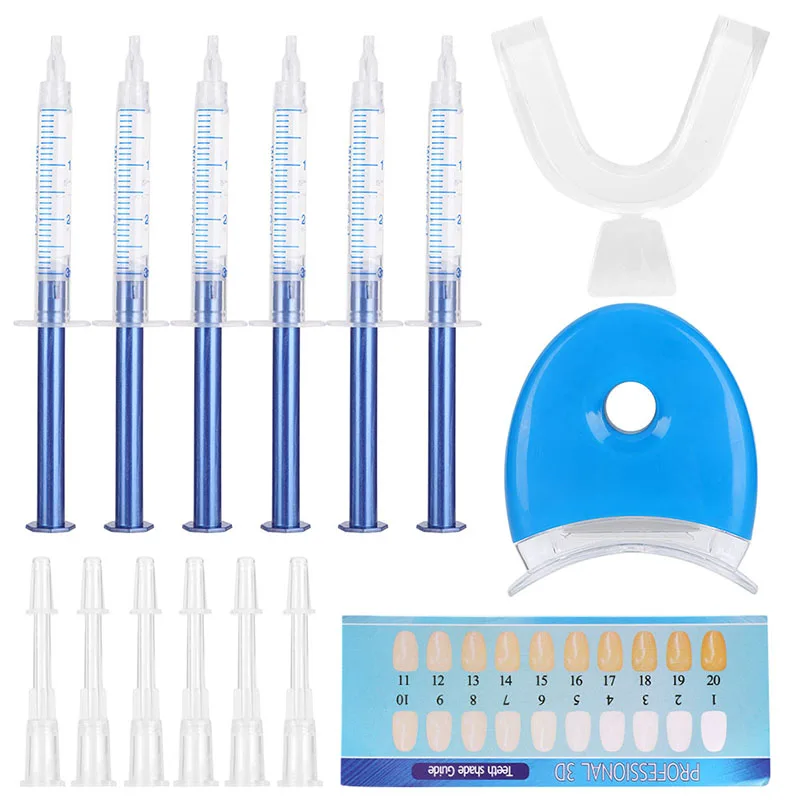Teeth Whitening Bleaching Kit - الاستخدام المنزلي أطقم تبييض الأسنان 44%