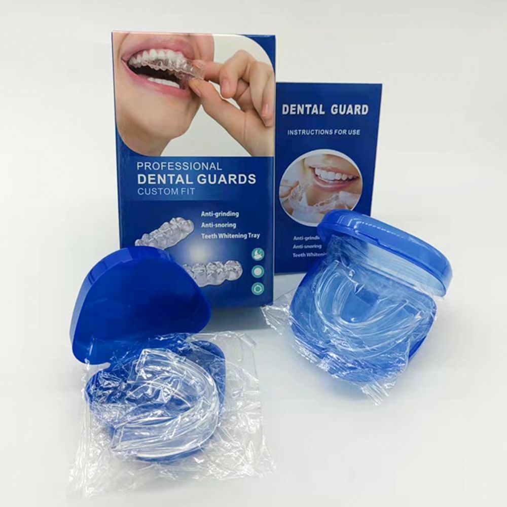Teeth Whitening With Trays - طحن بإحكام وقف الشخير صندوق الأسنان
