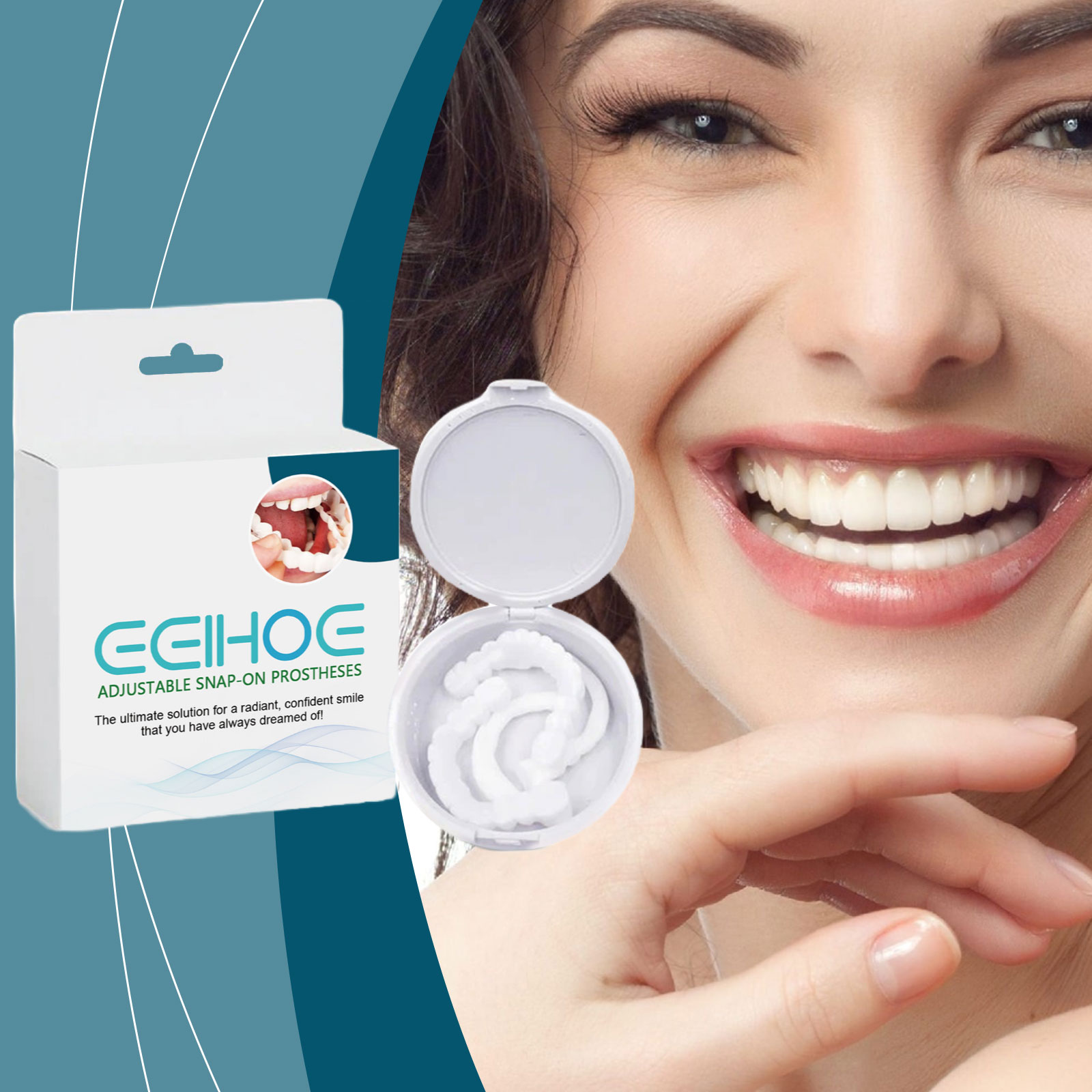 Teeth Whitening Mask - ​ EELHOE القشرة الأسنان المفاجئة على