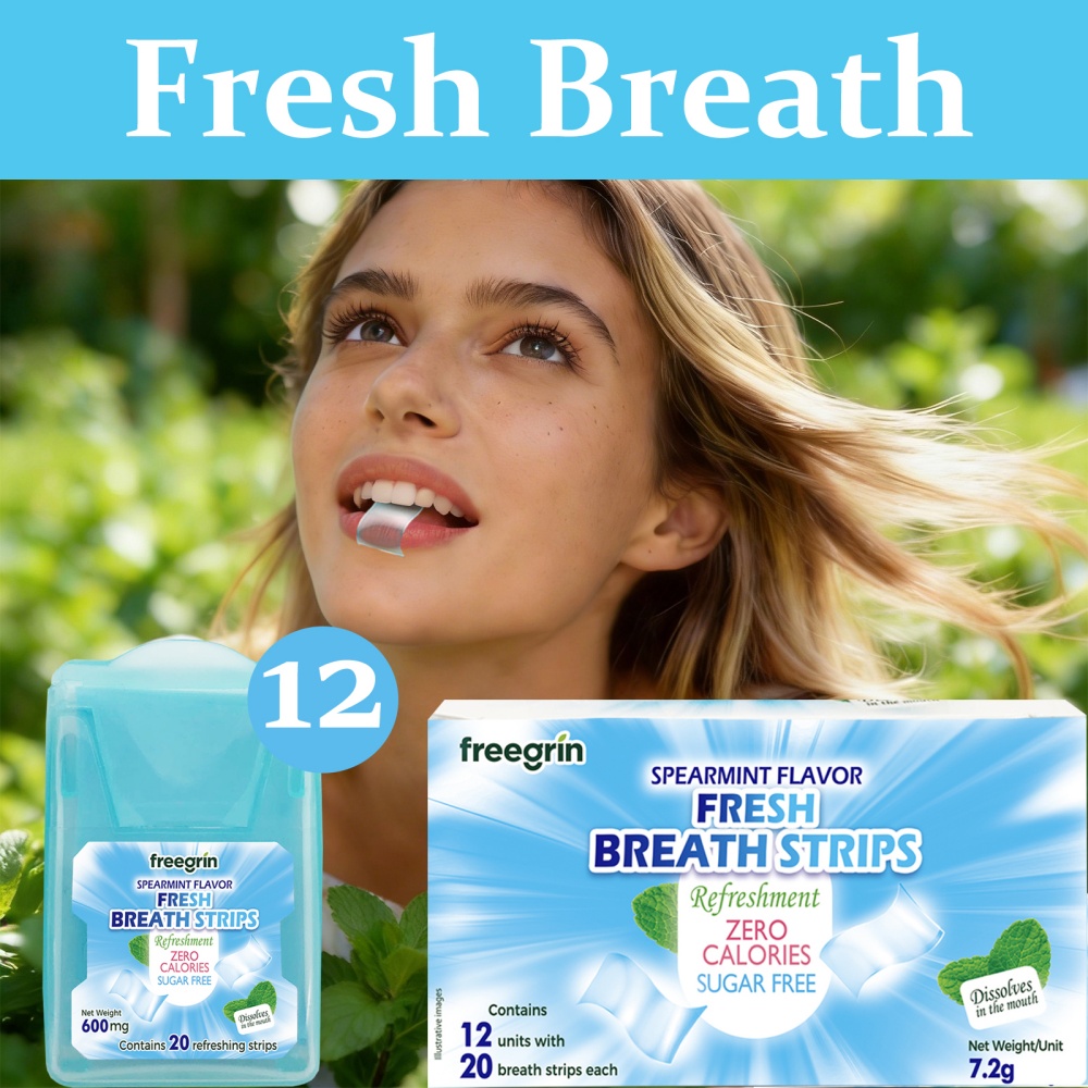 Teeth Whitening Retainer - شرائح فري جرين بنكهة النعناع المنعشة