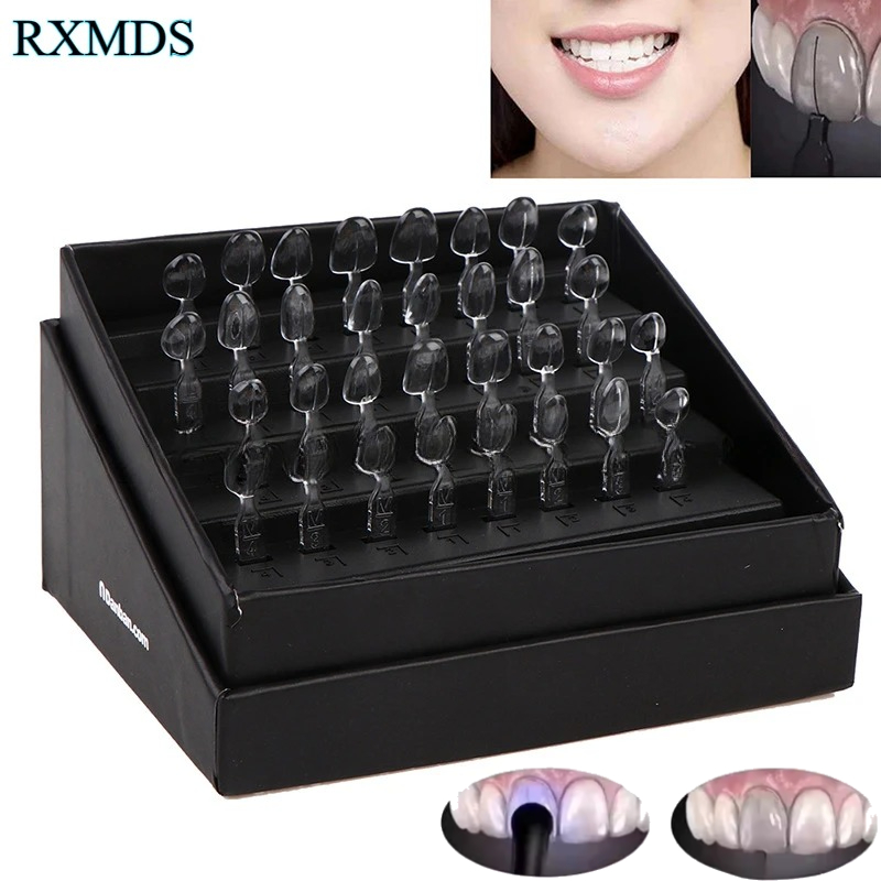 Teeth Whitening Moulds - 32 قطعة/صندوق قشرة الأسنان طقم قوالب