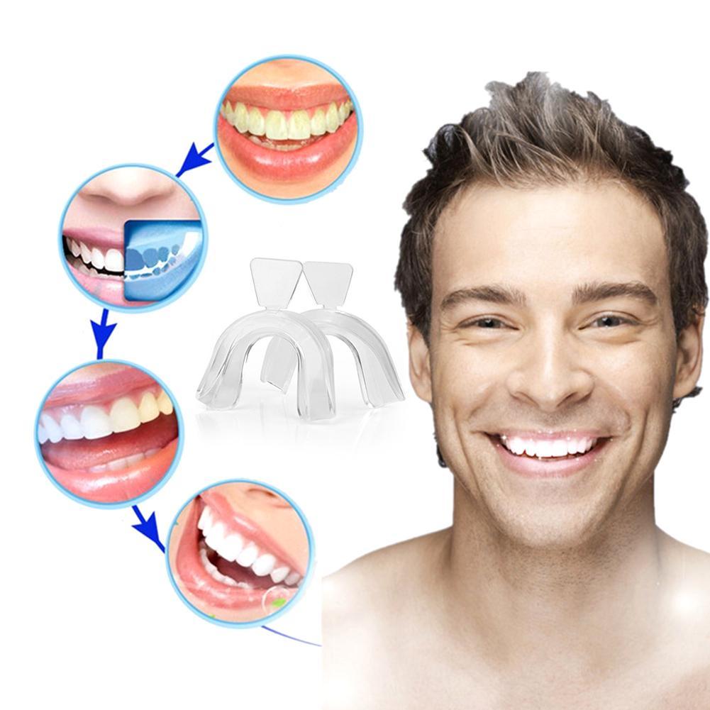Teeth Whitening With Trays - واقي فم سيليكون لتقويم الأسنان ومثبت