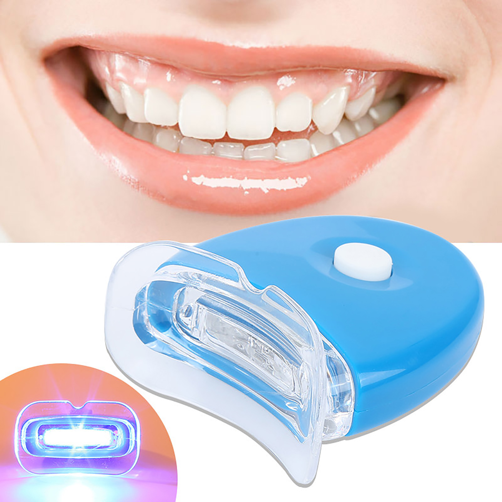 Teeth Whitening Laser - تبييض الأسنان ضوء مسرع للرجال والنساء