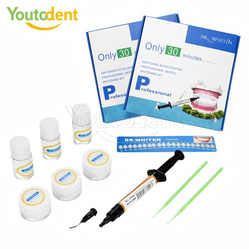 Teeth Whitening Bleaching Kit - طقم تبييض الأسنان 35% بيروكسيد الهيدروجين
