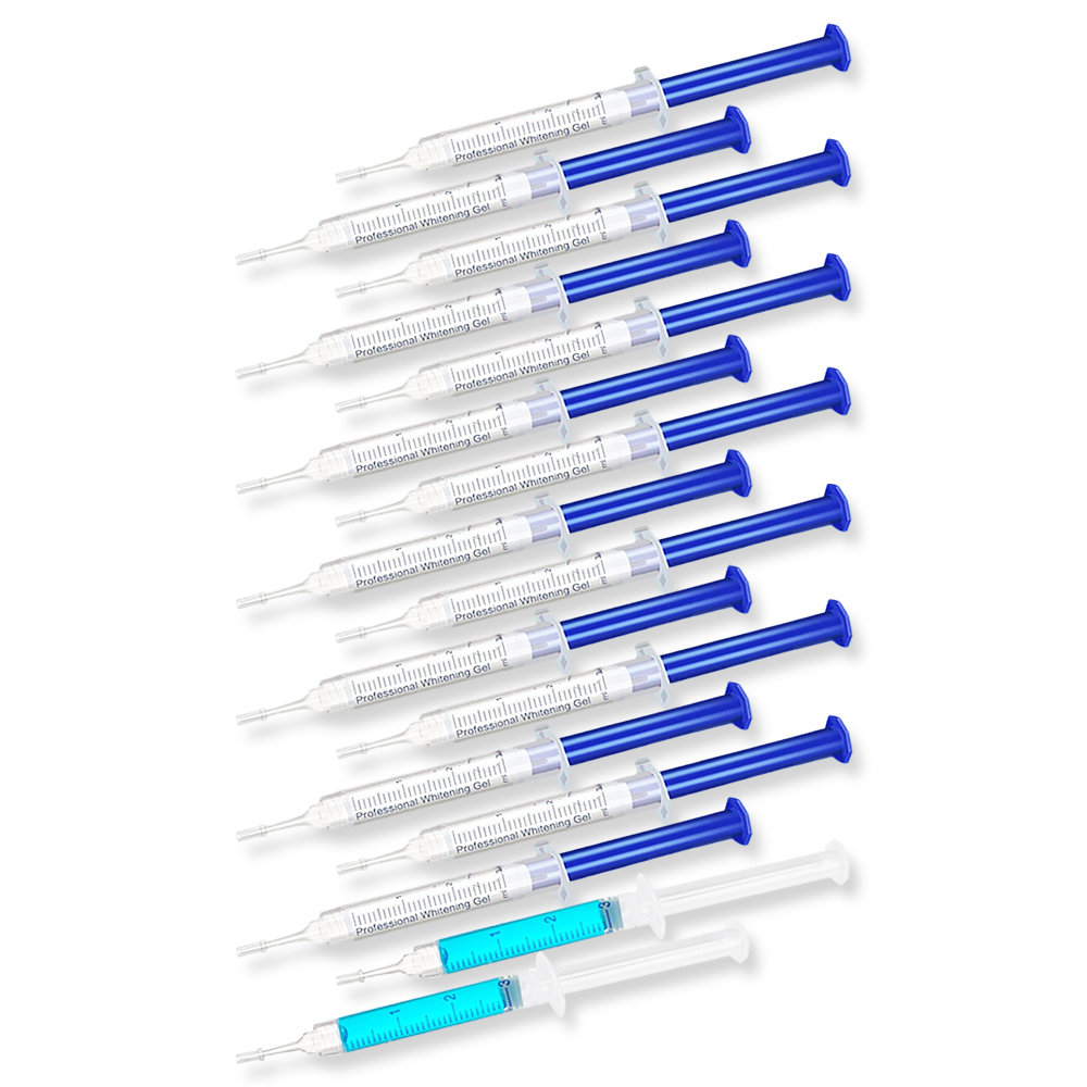 Teeth Whitening Bleaching Kit - جل تبييض الأسنان بنكهة النعناع، جل