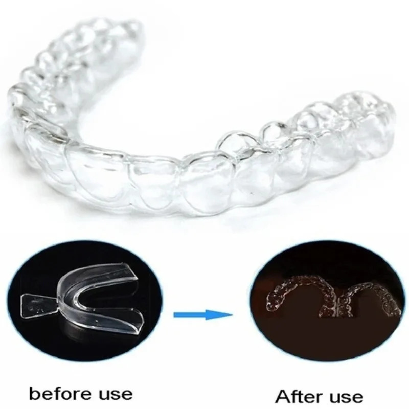 1/3/6 أزواج واقيات فم سيليكون  - مراجعة Teeth Whitening With Trays وسعره