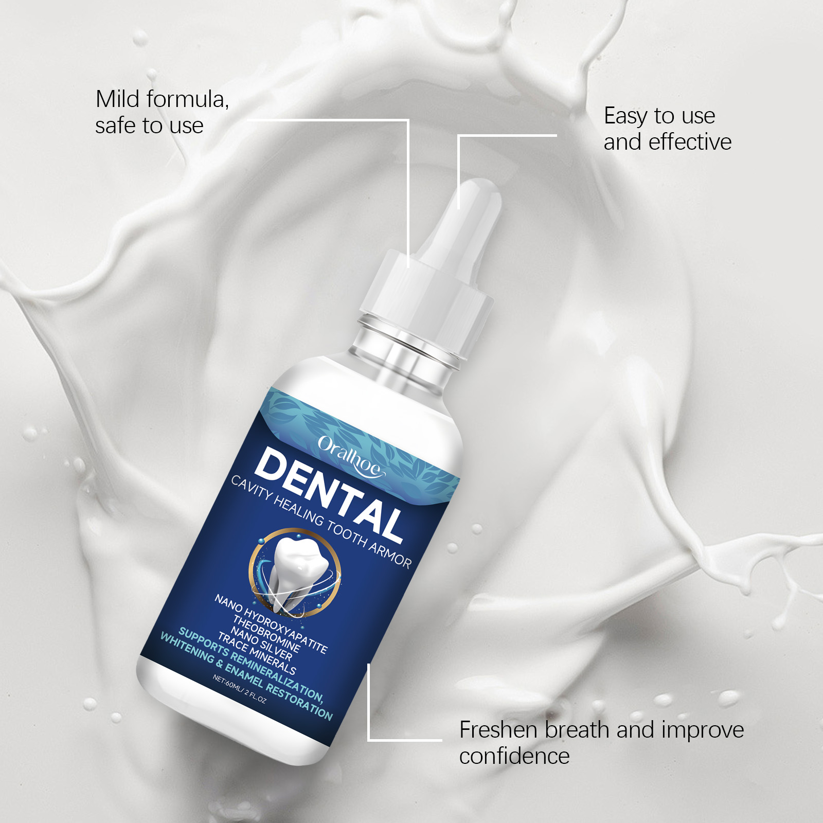 سيروم أورالهو لتفتيح الأسنان،  - مراجعة Teeth Whitening Natural وسعره
