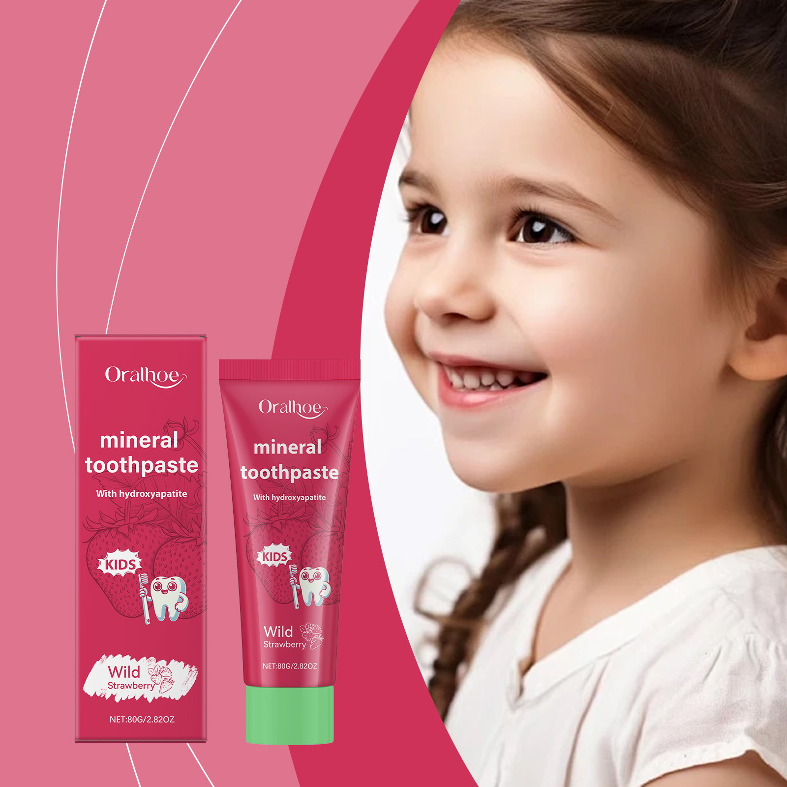 معجون أسنان أورالهو للأطفال لت - مراجعة Teeth Whitening Natural وسعره