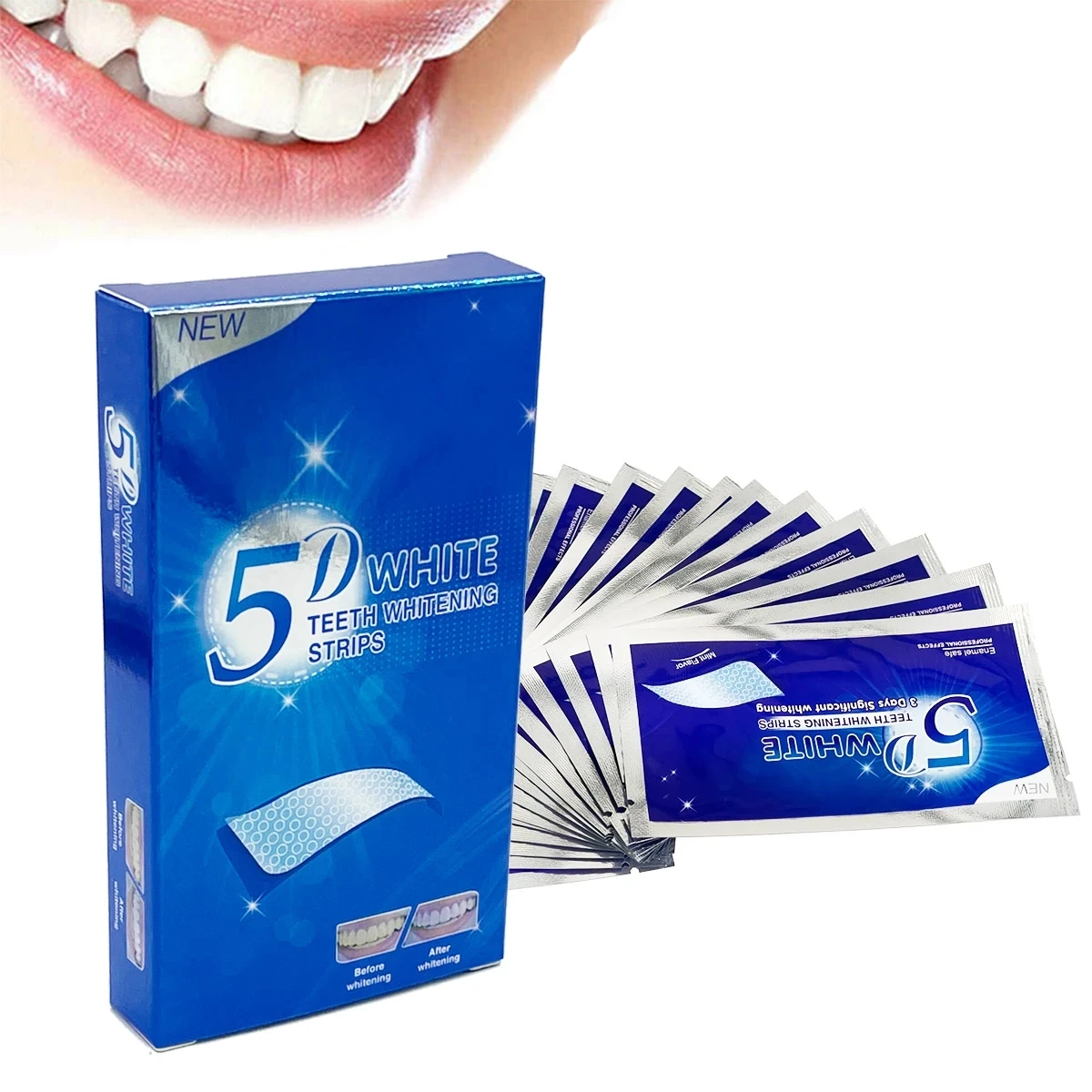 شرائط تبييض الأسنان البيضاء لل - مراجعة Teeth Whitening Paste وسعره