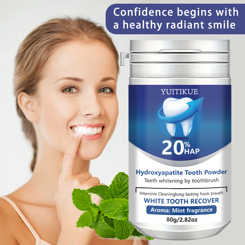 مسحوق أسنان هيدروكسياباتيت 20% - مراجعة Teeth Whitening With Baking Soda وسعره