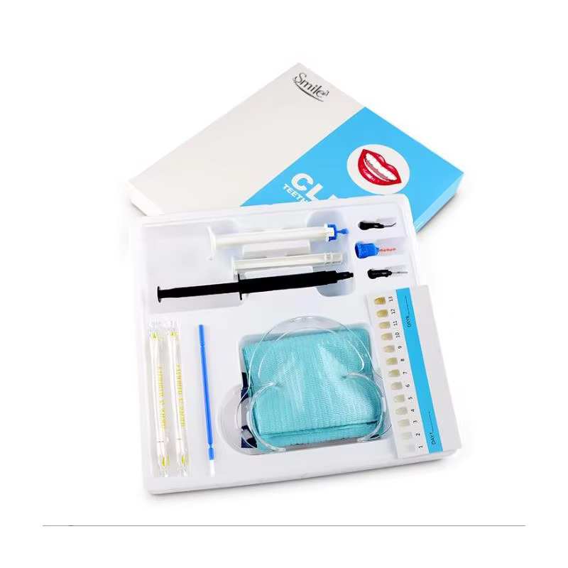 طقم حاجز مزدوج لتبييض الأسنان  - مراجعة Teeth Whitening Bleaching Kit وسعره
