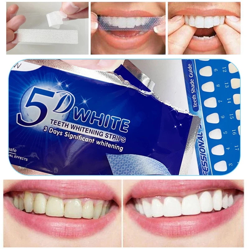 1/7/14 زوج شرائط تبييض الأسنان - مراجعة Teeth Whitening Bleaching Kit وسعره