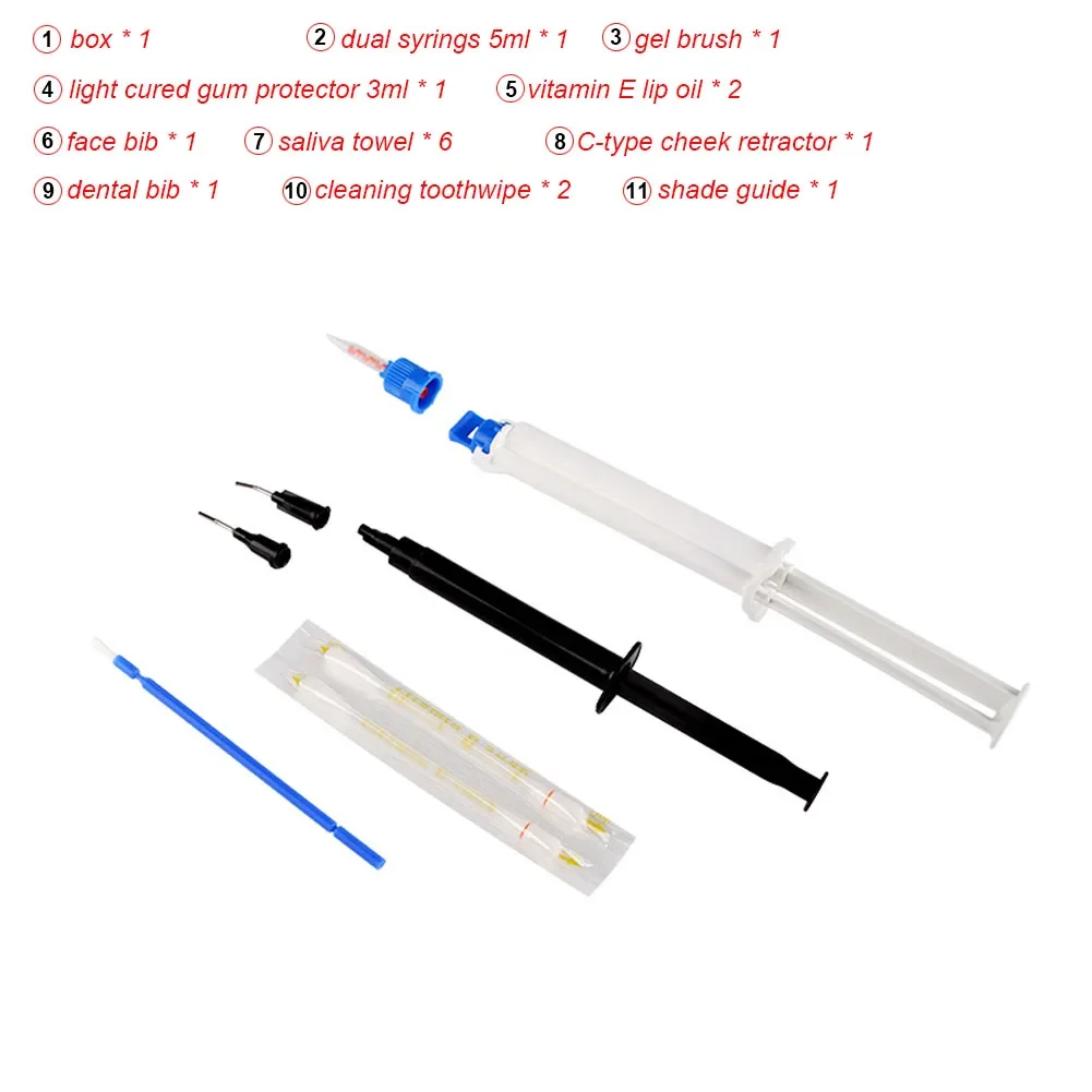 عيادة طبيب الأسنان طقم تبيض ال - مراجعة Teeth Whitening Bleaching Kit وسعره
