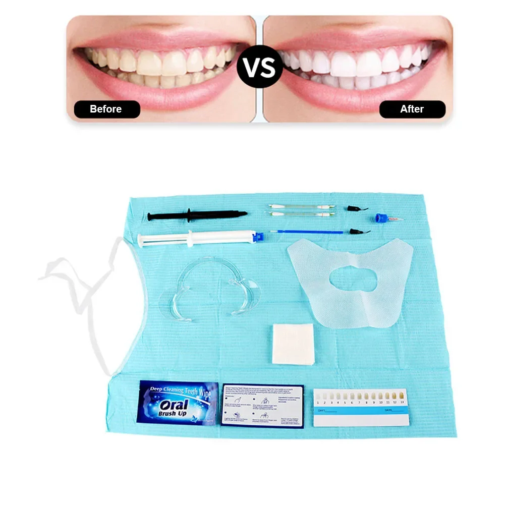 عيادة طبيب الأسنان طقم تبيض ال - مراجعة Teeth Whitening Bleaching Kit وسعره