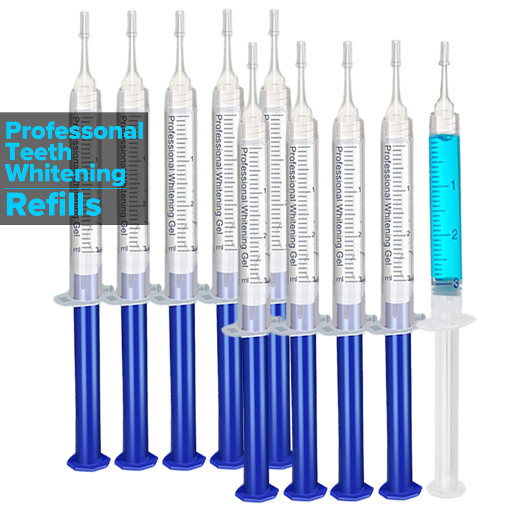 تبييض الأسنان جل الملء حقنة تب - مراجعة Teeth Whitening With Trays وسعره