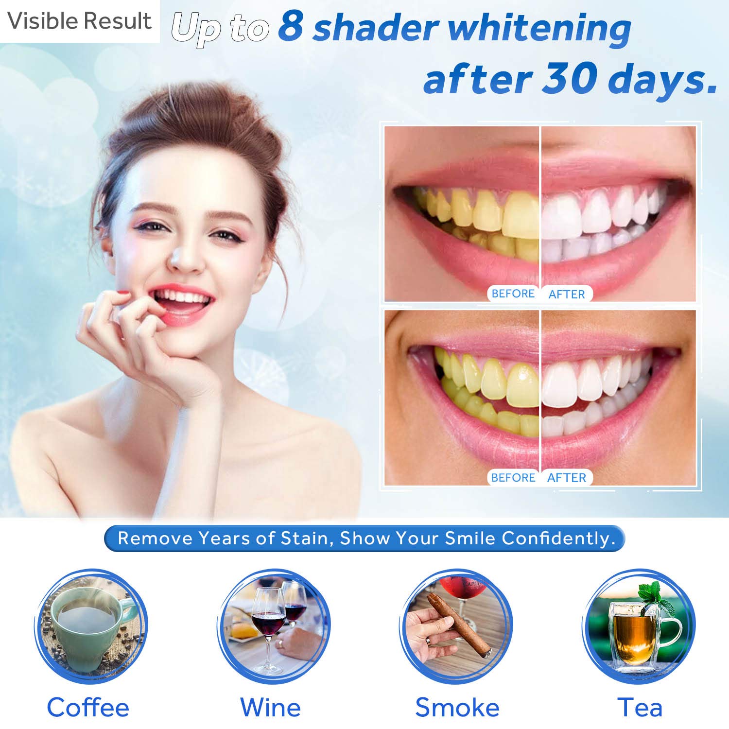 تبييض الأسنان جل الملء حقنة تب - مراجعة Teeth Whitening With Trays وسعره
