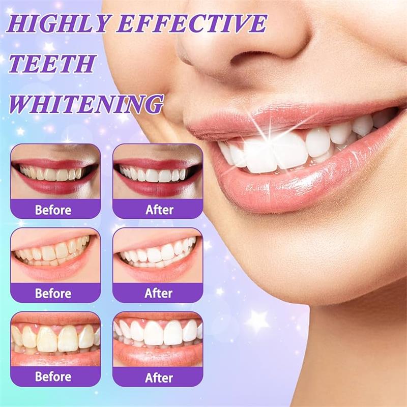 معجون أسنان 9D بنفسجي لتبييض ا - مراجعة Teeth Whitening Natural وسعره