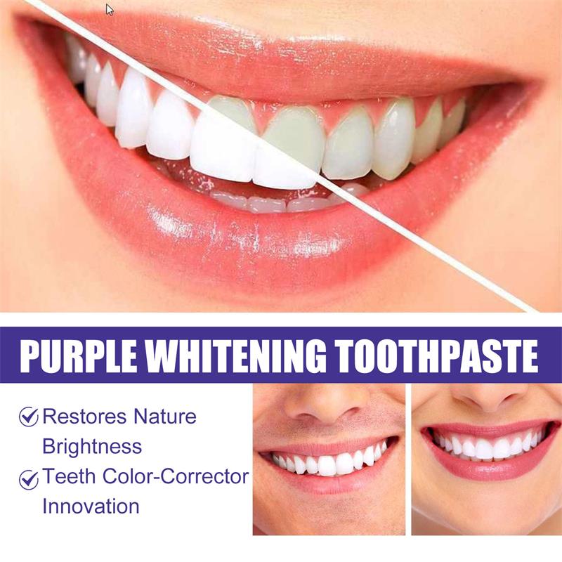 معجون أسنان 9D بنفسجي لتبييض ا - مراجعة Teeth Whitening Natural وسعره
