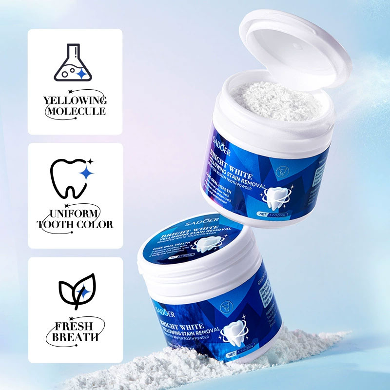 مسحوق تبييض الأسنان تبييض الأس - مراجعة Teeth Whitening With Baking Soda وسعره