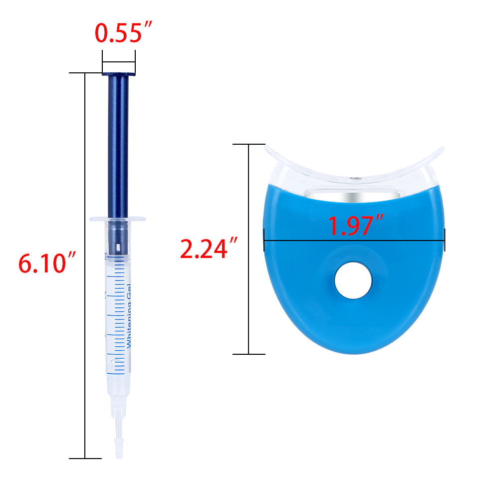 1 مجموعة تبييض الأسنان 44% بير - مراجعة Teeth Whitening Bleaching Kit وسعره