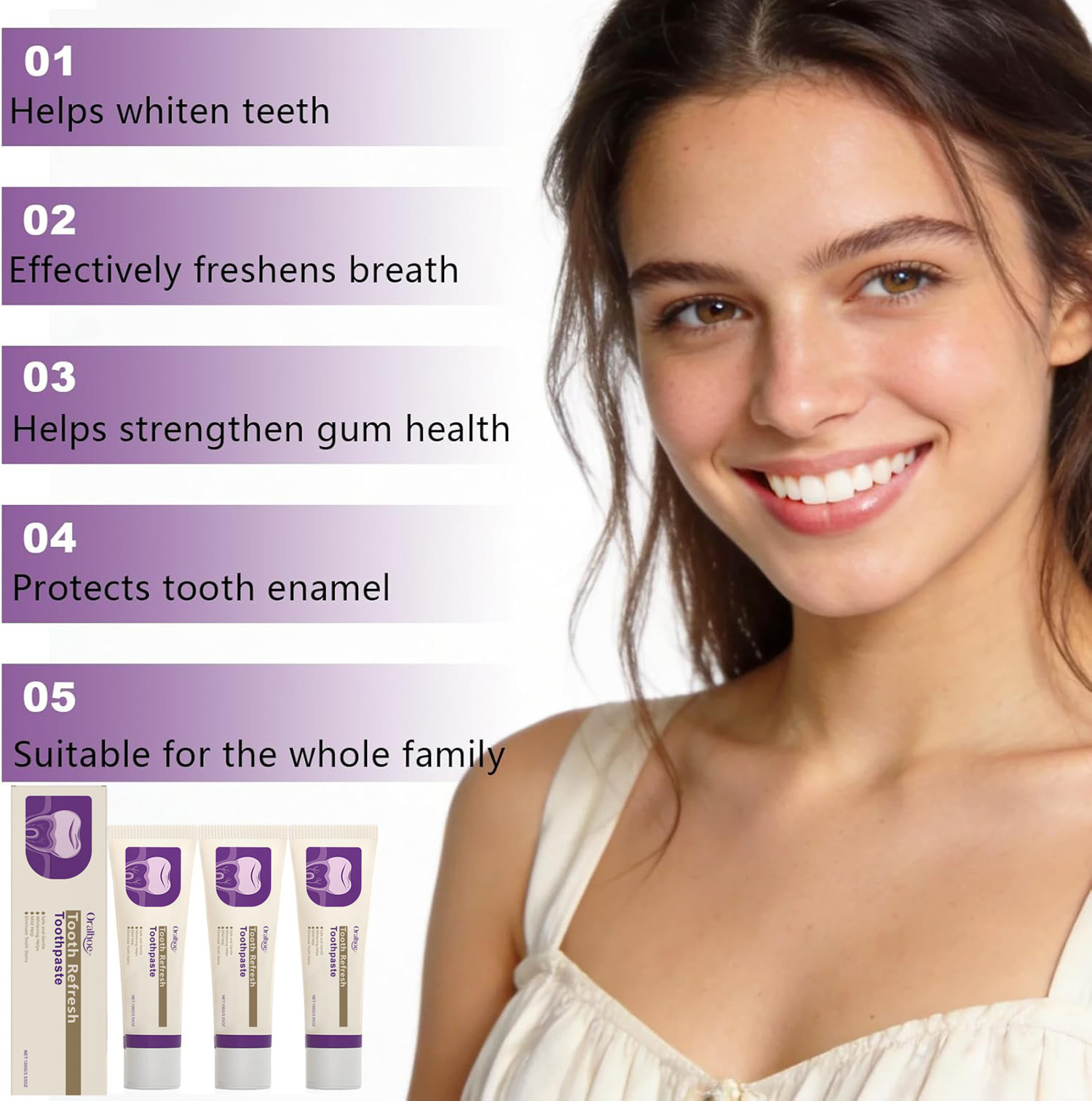 معجون أسنان بالنعناع لتجديد وت - مراجعة Teeth Whitening Natural وسعره