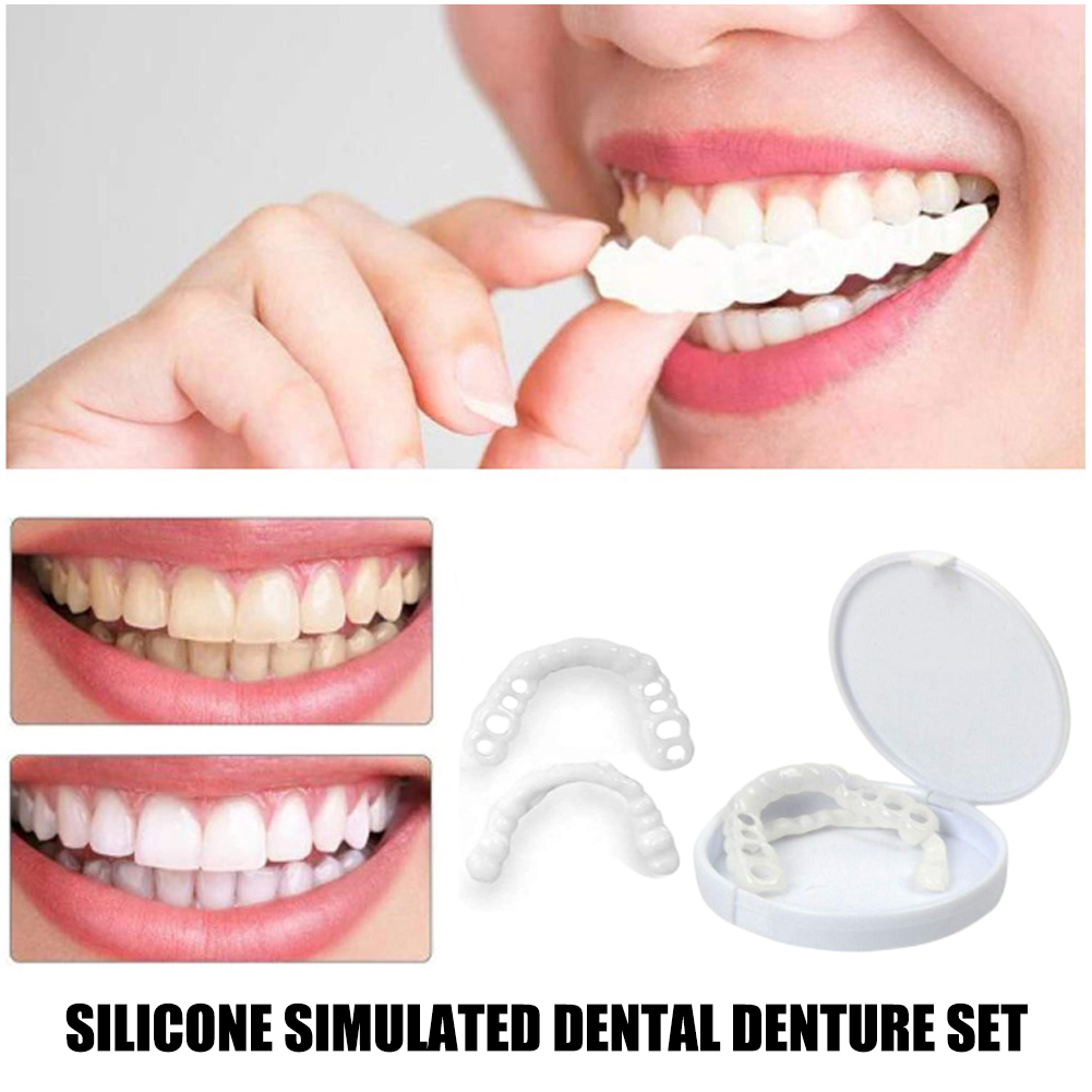 4-6 أزواج من أطقم أسنان الفك ا - مراجعة Teeth Whitening Mask وسعره
