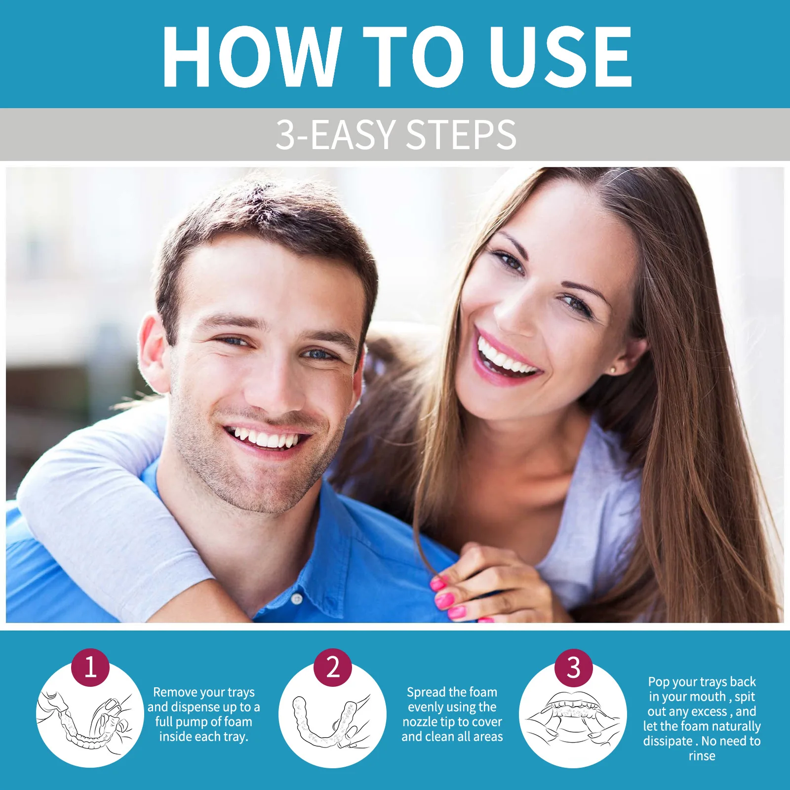 أليجنر منظف أسنان رغوة التنظيف - مراجعة Teeth Whitening Natural وسعره