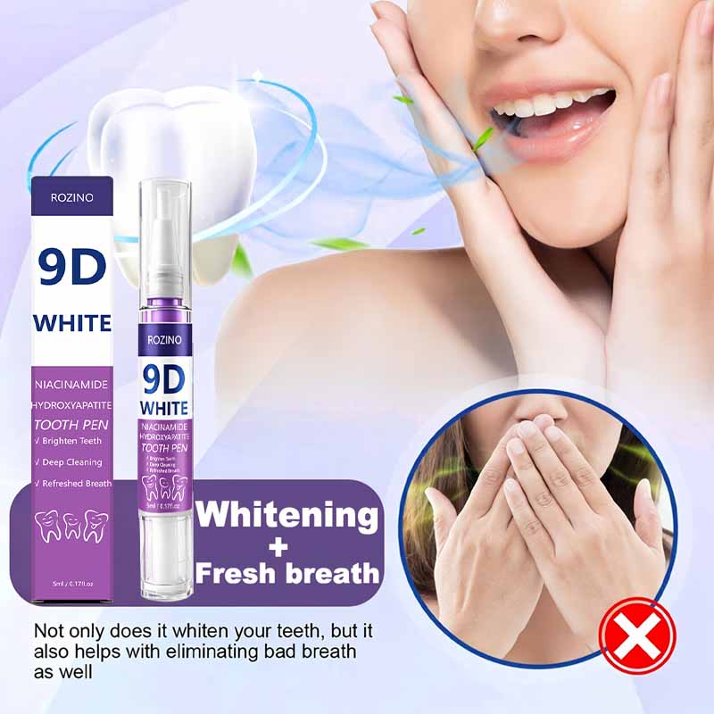 قلم تبييض الأسنان ROZINO 9D مع - مراجعة Teeth Whitening Pens وسعره