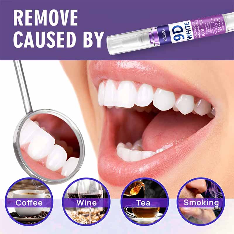 قلم تبييض الأسنان ROZINO 9D مع - مراجعة Teeth Whitening Pens وسعره