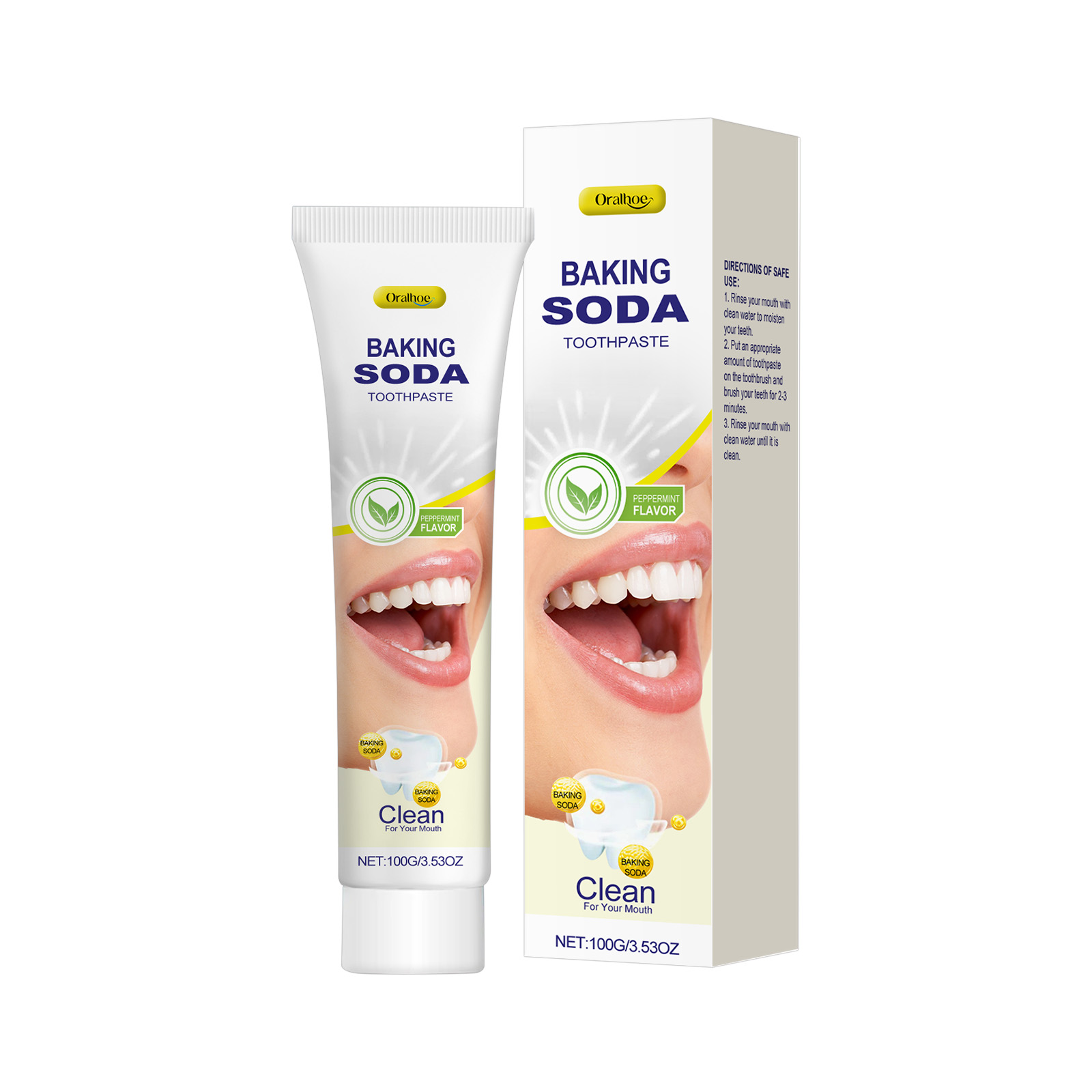 معجون أسنان بصودا الخبز للتنظي - مراجعة Teeth Whitening With Baking Soda وسعره