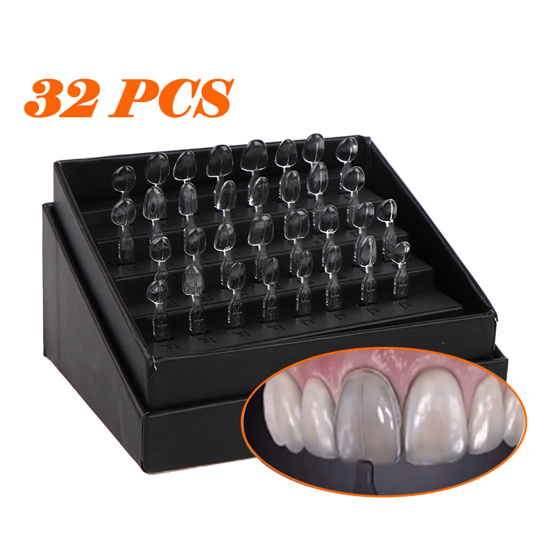 32 قطعة/المجموعة الأسنان القشر - مراجعة Teeth Whitening Moulds وسعره