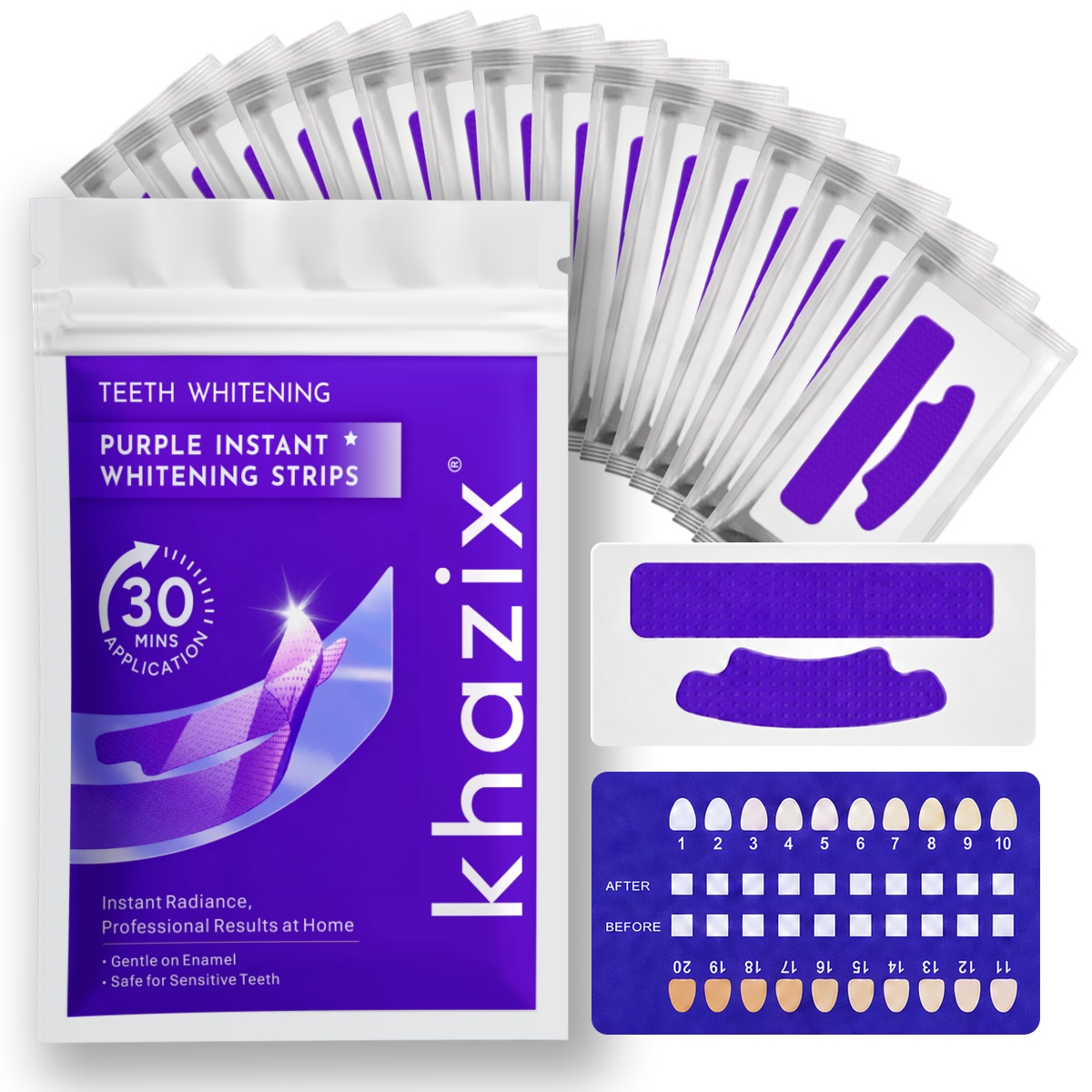 1/7 أزواج من شرائط تبييض الأسن - مراجعة Teeth Whitening Retainer وسعره