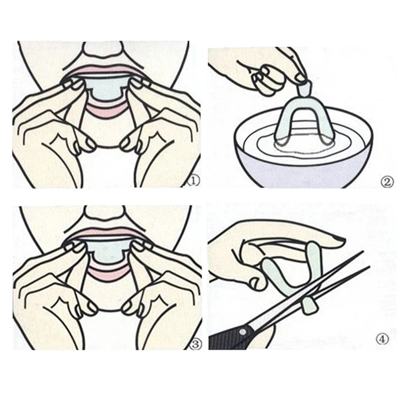 10 قطع/مجموعة واقي أسنان سيليك - مراجعة Teeth Whitening With Trays وسعره